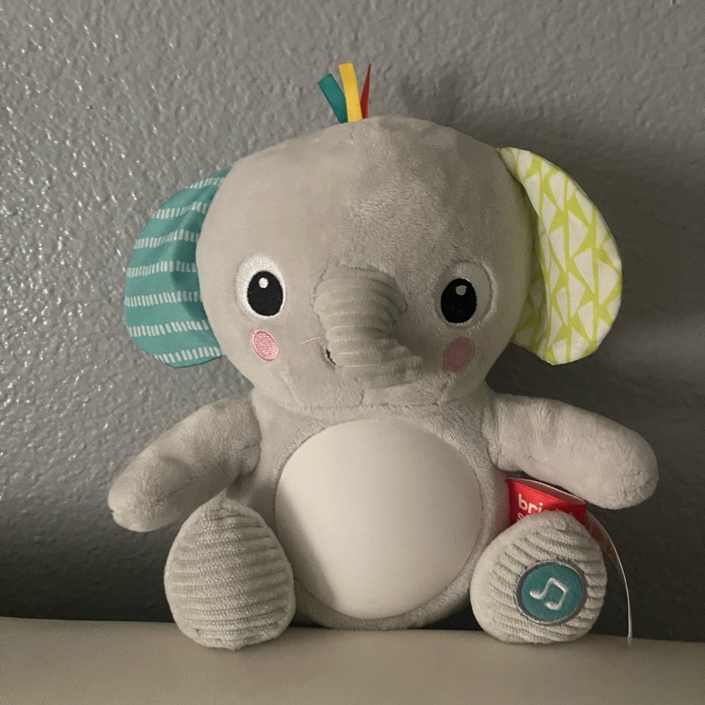 Gray Elephant Plush Toy